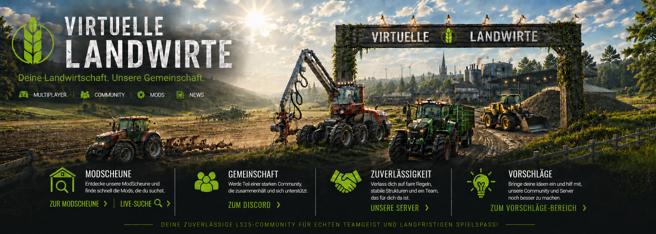 Virtuelle Landwirte – Deine Landwirtschaft. Unsere Gemeinschaft.